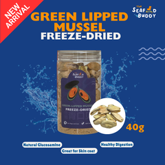 Green Lipped Mussels – The Ultimate Joint-Support Treat! 🐾