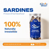 Mega Sardines | Shinier Coat & Healthier Skin | Omega-Rich Whole Fish | Cat & Dog