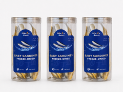Baby Sardines 100G | Shinier Coat & Healthier Skin | Omega-Rich Whole Fish | Cat & Dog