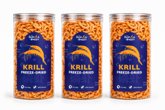 Krill Bites 100G | Healthier Skin, Shinier Coat & Stronger Joints | Omega-3 Superfood for Cats & Dogs