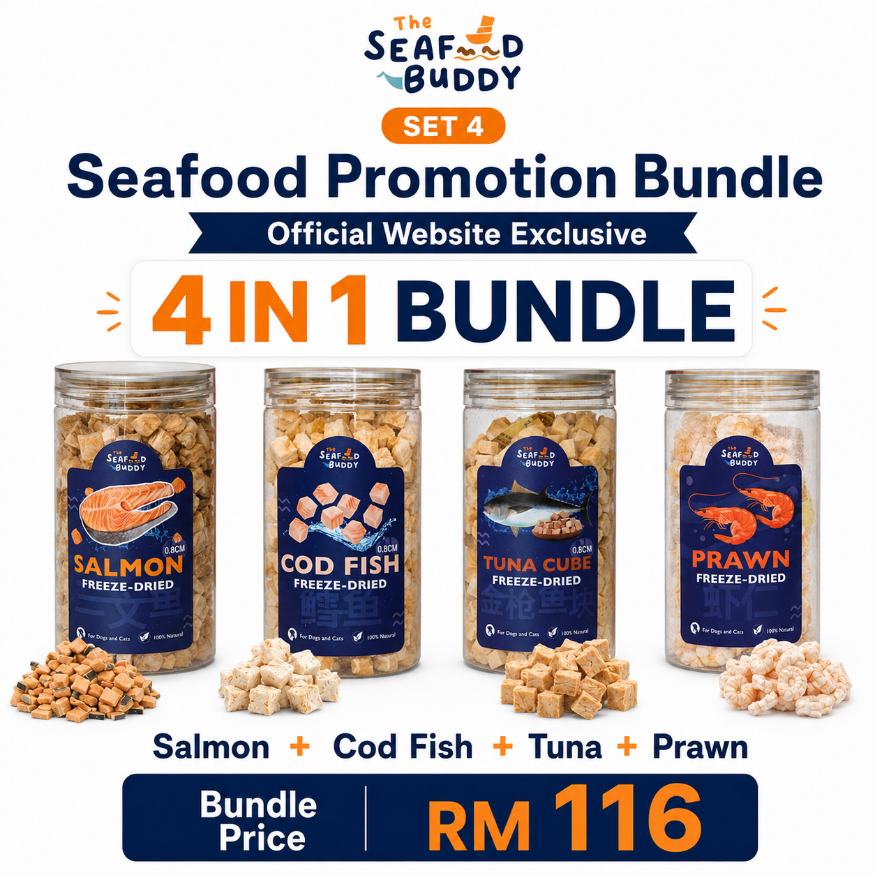 SeafoodBuddy Official Website Seafood Promotion [Mini Series Bundle]