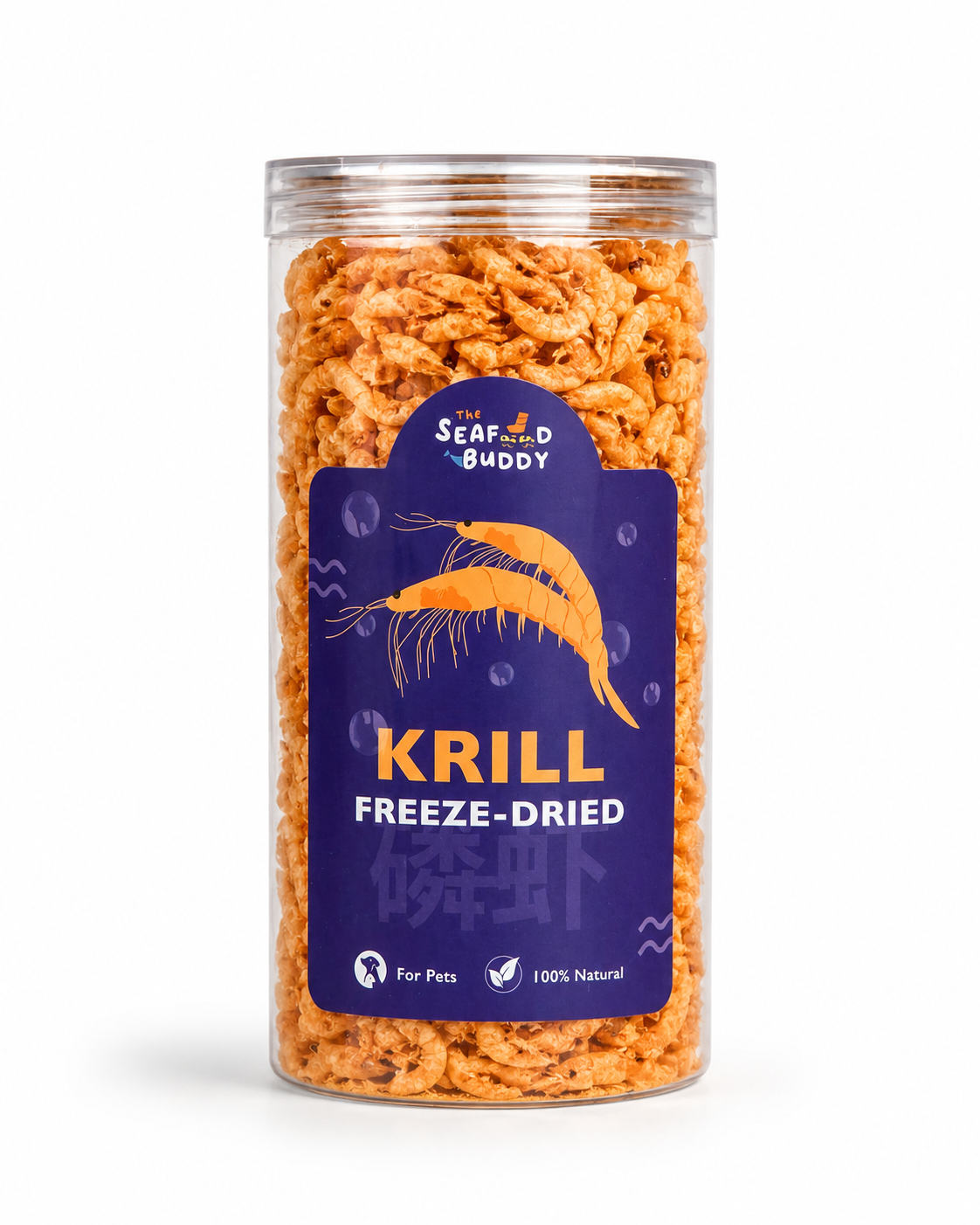 Krill Bites 100G | Healthier Skin, Shinier Coat & Stronger Joints | Omega-3 Superfood for Cats & Dogs