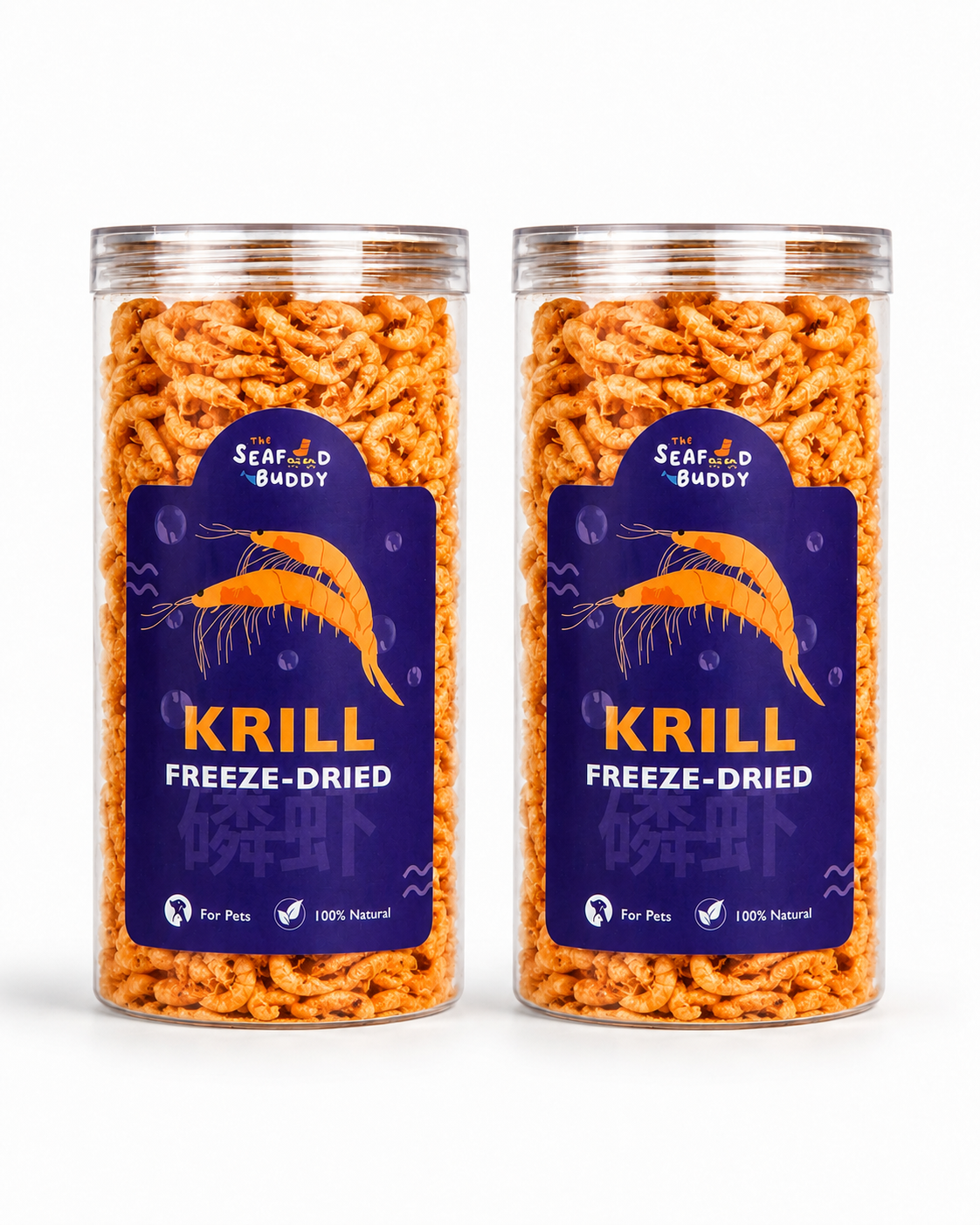 Krill Bites 100G | Healthier Skin, Shinier Coat & Stronger Joints | Omega-3 Superfood for Cats & Dogs