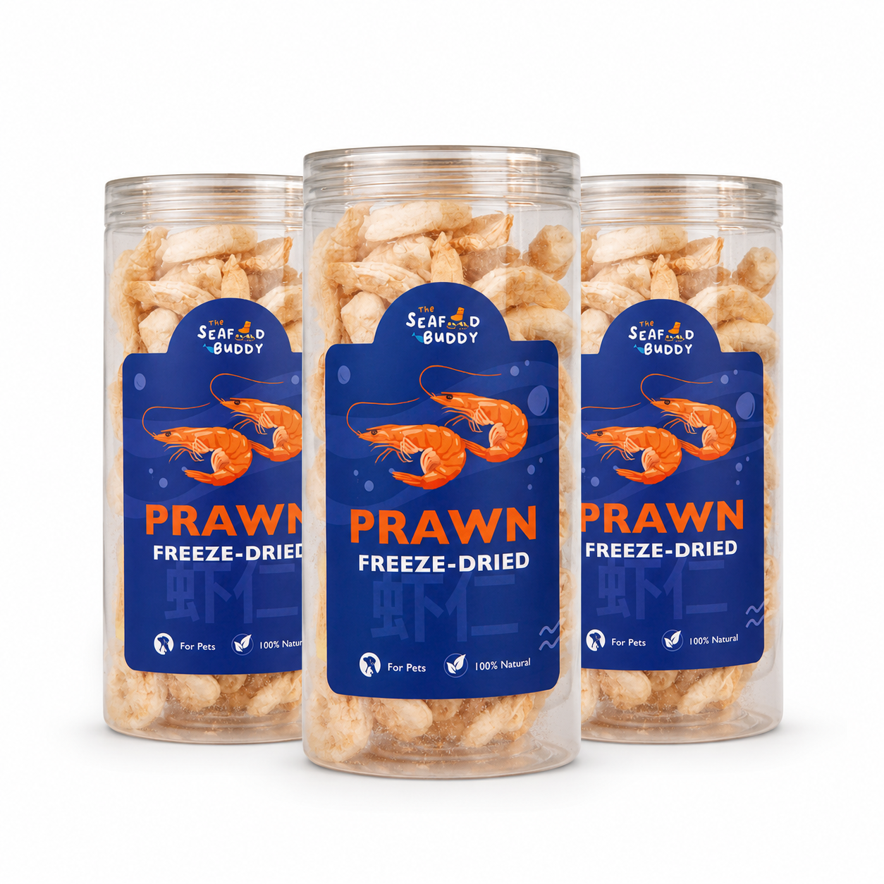 Prawn | High Protein for Strong Muscles & Energy | Irresistible Taste | Cat & Dog